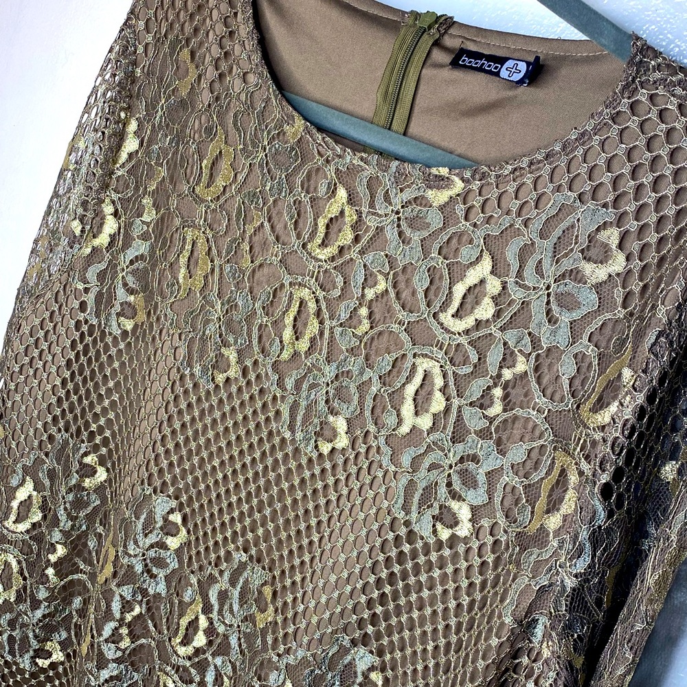 Boohoo Laser Cut Body Suit